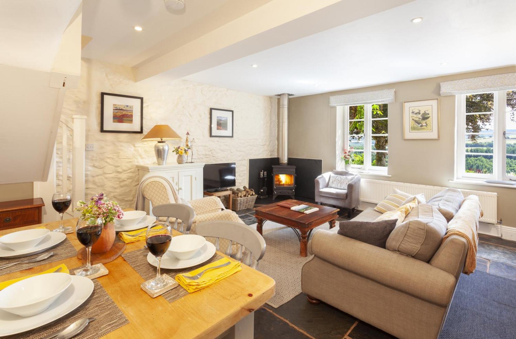East Harwood Farm Cottage Майнхед Экстерьер фото